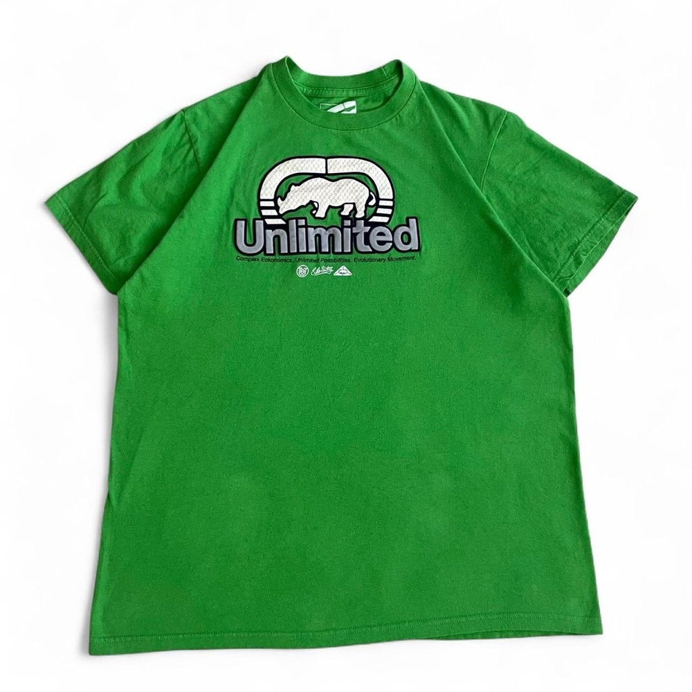 Retro Y2K Ecko Unltd. Graphic T-Shirt — Green